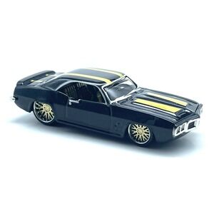 Maisto Pro Rodz 1969 '69 Pontiac Firebird Car Metal Flake Black Diecast 1/64
